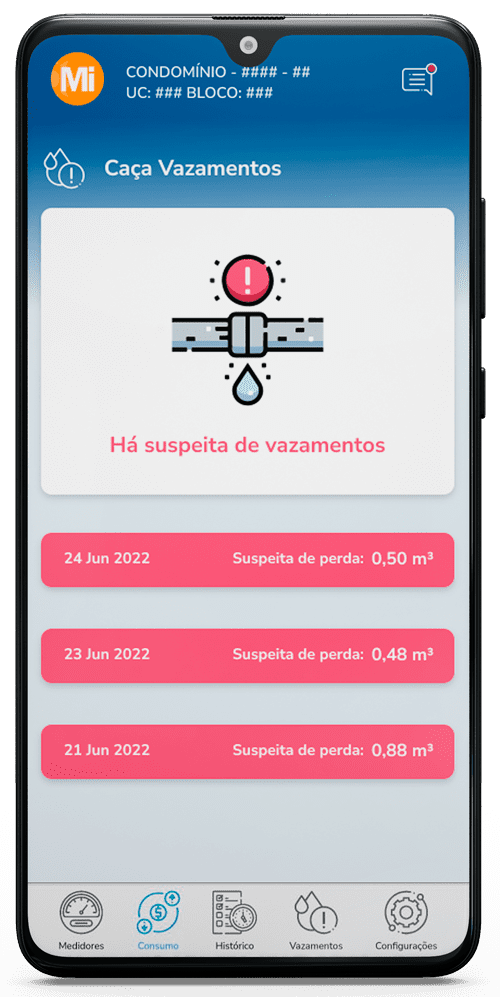 Caça Vazamento